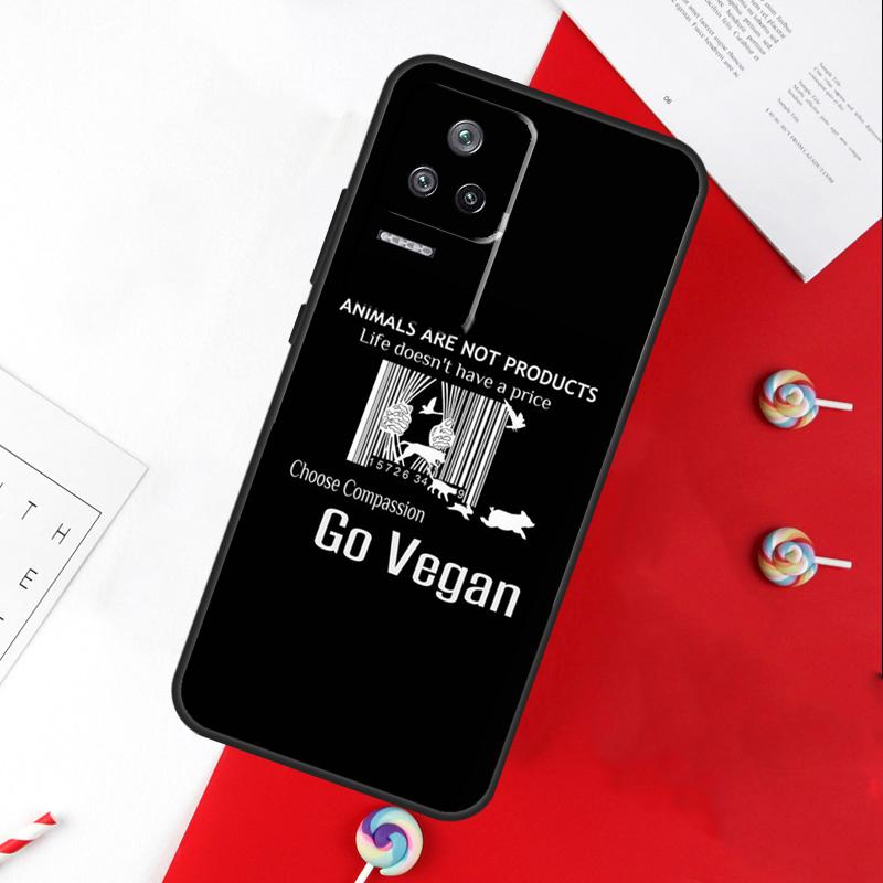GO VEGAN Cover For Xiaomi 15 Ultra 13 14 11T 12T 13T 14T Pro POCO X7 Pro X3 X5 X6 M6 F5 F6 Pro Case
