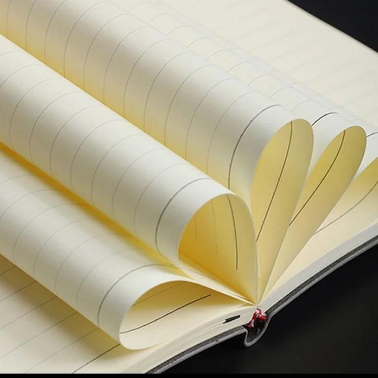 A6 Zesílené poznámky Business Pu zápisník Ovčí kůže 160 stran Linkovaný zápisník