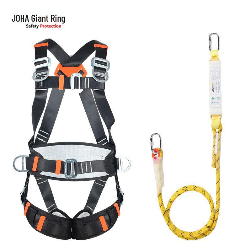 Five-Point Full Body Fall Protection Safety Harness for Electricians