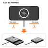 Non-Slip Wireless Car Charger Pad DIY Crop Charging For iPhone 17 16 Pro Max 15 14 13 12 Samsung Xiaomi Fast Charging Station