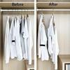 4Pcs/set  Plastics Hanger Connection Hook Stackable Space Saving Storage Multifunctional Hanging Clothes Rack