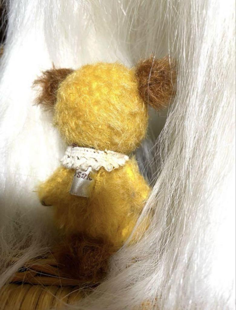 [GEBRAUCHT] Kleiner Teddybär Plüschtier handgefertigt