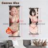 Naruto Konan Posters Sexy Anime Hyuuga Hinata Home Decor Haruno Sakura Decorative Scrolls Picture Yamanaka Ino Hanging Paintings