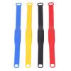 4PCS NFC Wristband Water Resistant Colorful Silicone Bracelet Rewritable Access Control Wristband for Swimming Pool