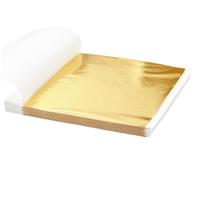 Taiwan Gold 9 Cm Gold Line Nail Art Stickers, 100-Piece Gold Foil Decoration
