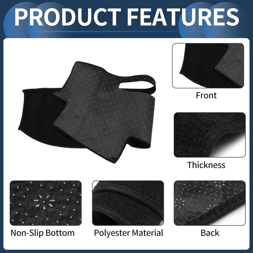 Armaturenbrettabdeckung Dash Cover Matte Teppich für Toyota 4RUNNER 2003-2009 Polyester Schwarz