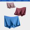 Qiansi Niao Men's Seamless Mulberry Silk Boxer Briefs