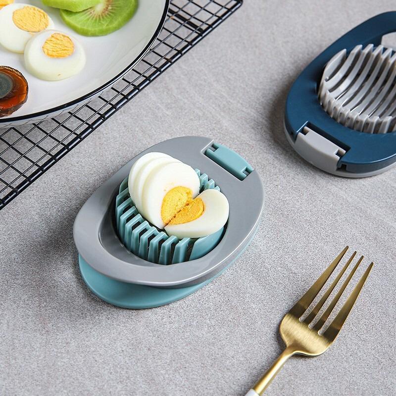 Stainless Steel Wire Egg Slicer Fruit Garnish Slicer Multipurpose Egg Cutter Cut Pores Hard Eggs JDGJ002