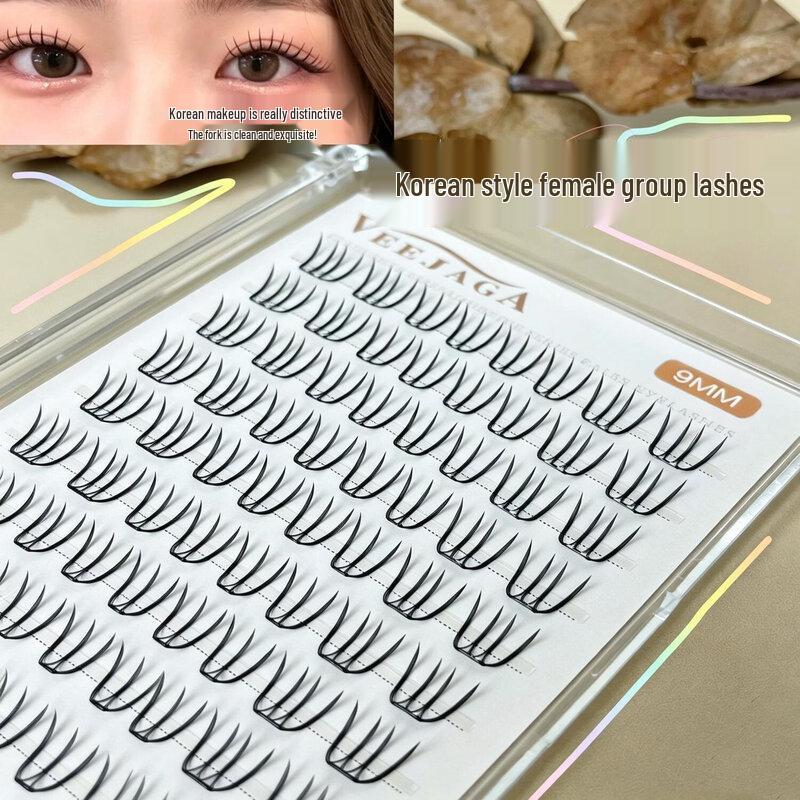 VEEJAGA Glue-Free False Eyelashes