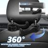 2Pcs Car-mounted Multi-functional Mobile Phone Holder Creative Rear Seat Headrest Hook Lock Buckle Style Car Phone Stand