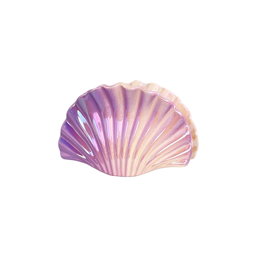 Hair Claw Clip Large Seashells Headgear Hair Claw Clamp Elegant Seashells Hair Holder Barrettes Strong Hold for Girls