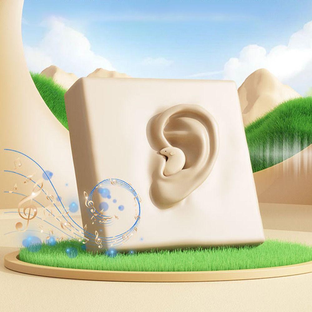 Y36 Sleep Mini Invisible Headset Ipx5 Waterproof LED Display Wireless Headphones with Mic Sports Stereo Noise Cancelling