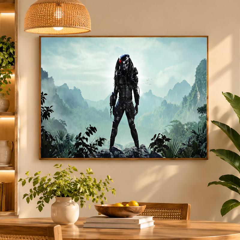 5D Diamond Painting Predator DIY Full Drill Diamond Art Kit Home Decoration