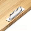 1Pcs Self-Stick Instant Cabinet Drawer Handles Pulls - 5.8 Inch Stainless Steel Adhesive Door Handles, No Drilling Design