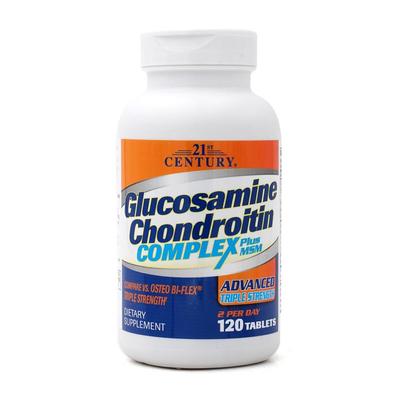Glucosamine Chondroitin Complex Plus MSM Advanced Triple Strength, 120 Tablets
