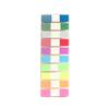 Translucent Student Key Point Marker Stickers - Fluorescent Index Labels and Sticky Notes