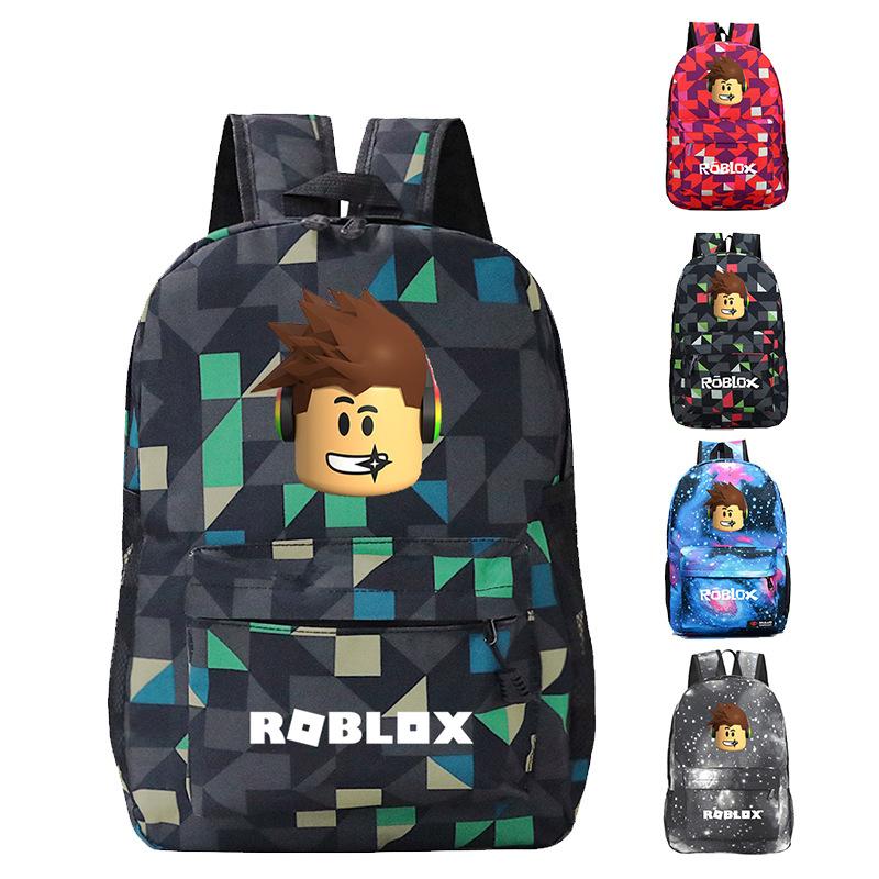 Game merchandise Printed backpack Children's school bag Outdoor leisure travel bag