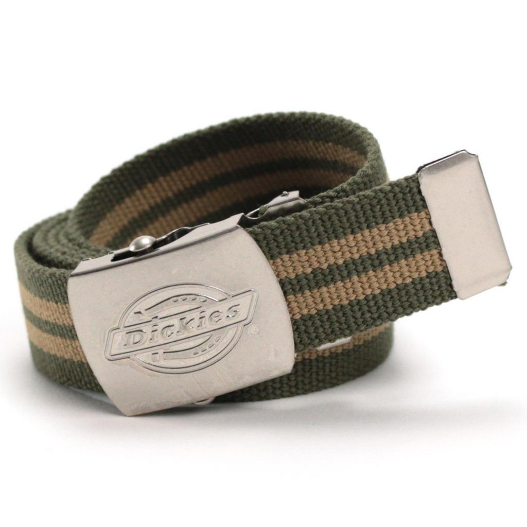DICKIES GI plátěný pásek DS0754I mech x béžový (Dickies) (34)