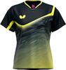Vêtement de jeu Laurie Chemise Noir M [Butterfly] (Tennis de table) 278