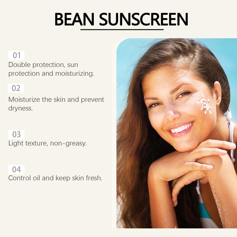SPF 50 Plus Mild Moisturizing Sunscreen Lightweight Non Greasy Face Sunblock for Sports and Travel