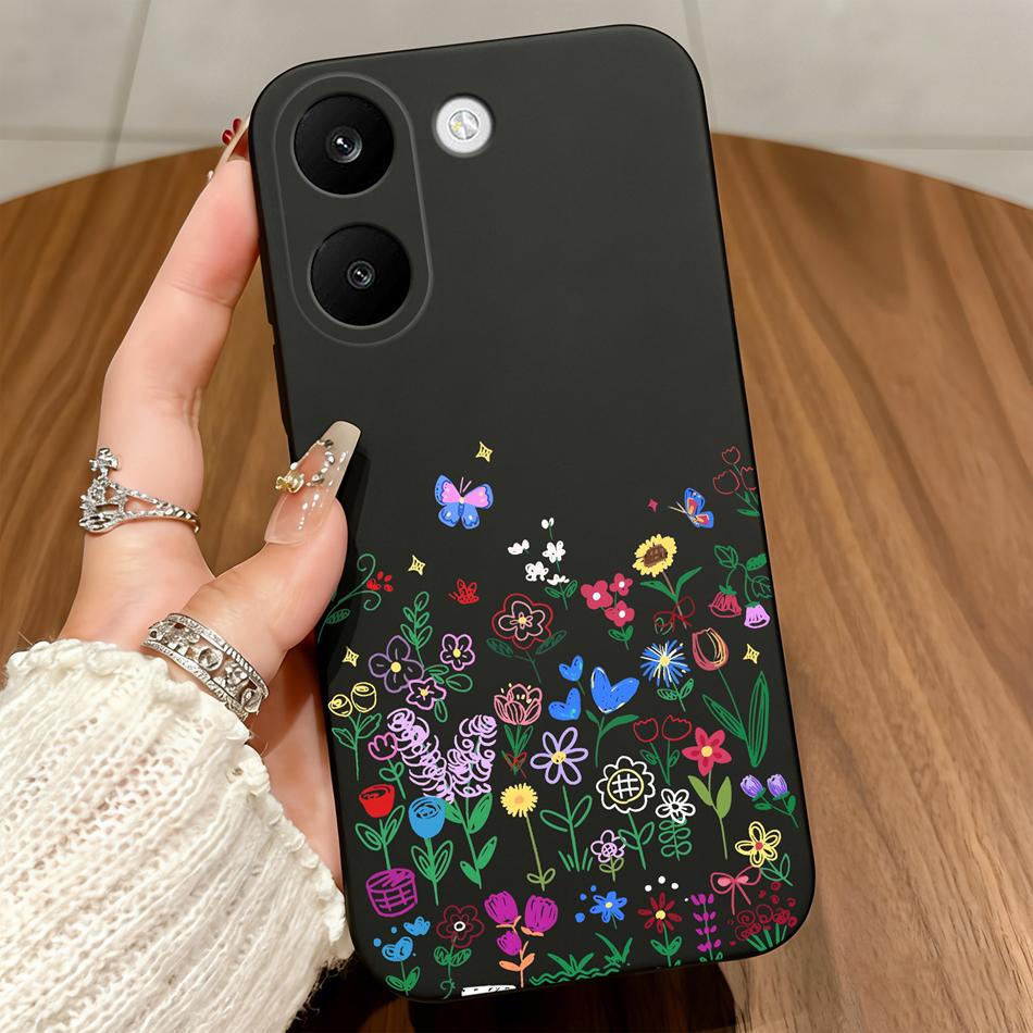 Case For POCO X8 Pro Max 5G Boho Exotic Aesthetic Soft Matte Silicone Anti Drop For Xiaomi POCOX8 Pro Max Funda Coque