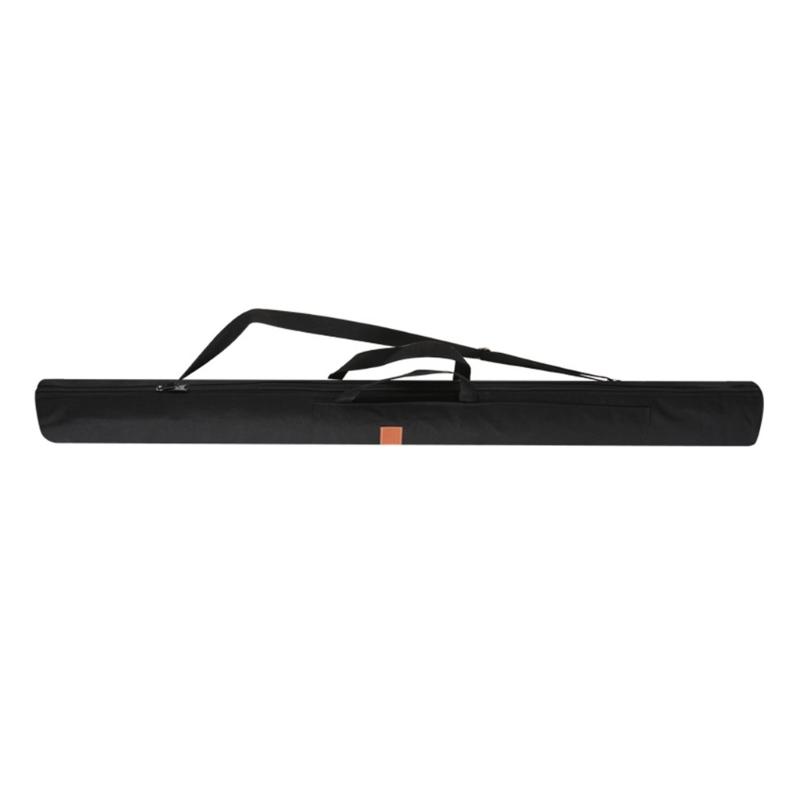 Fishing Rod Carrying Case Outdoor Fishing Rod Storage Bag Organizers Portable Folding Canvas Fishing Tackle Bag