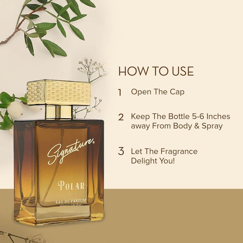 Signature Aura Polar Parfume 100ml | Floral Fruity Gourmand Scent Eau De Parfum