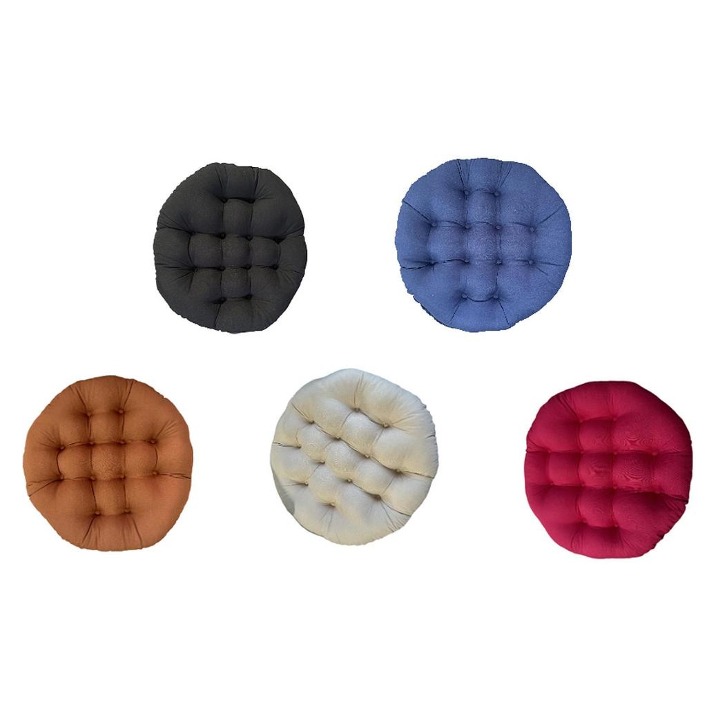 Round Chair Cushion Thick Multifunctional Office Seat Cushion for Bedroom