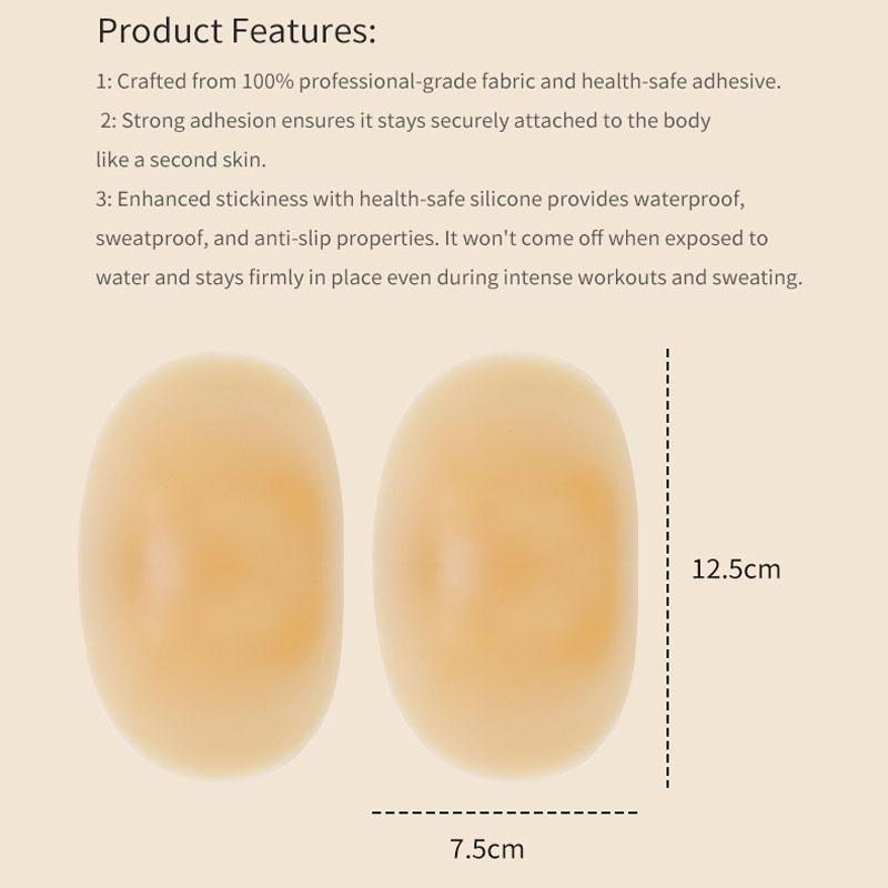 1 Paire d'Épaulettes en Silicone Qui Se Transforment Instantanément en Épaules à Angle Droit, Invisibles, Amovibles et Réutilisables