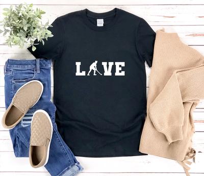 Hockey Player and Kids Tshirt, Hockey Lover Gift, Field Hockey Player, I Love Hockey, Gifts For Hockey Lovers, Hockey Team and Kids Tshirts