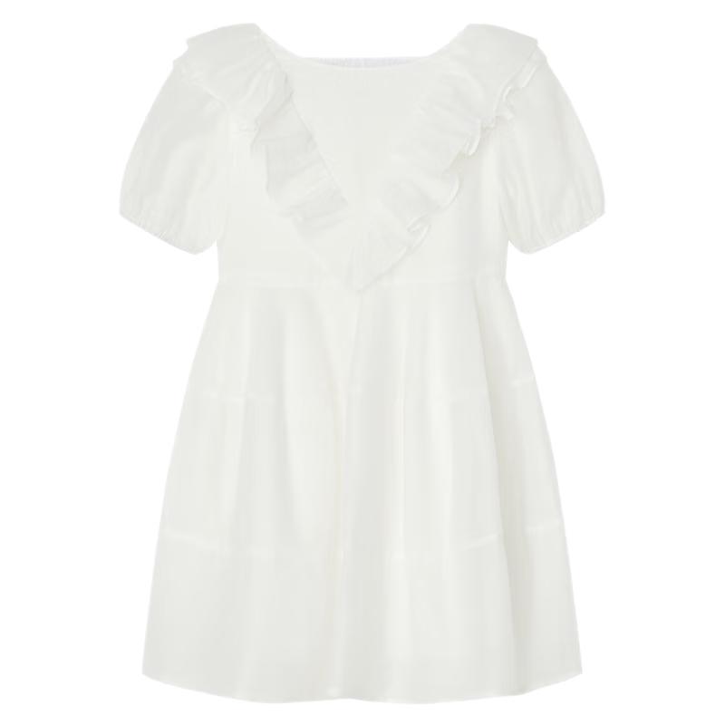 little MO&Co. Girls  Puff Sleeve Princess Dress 110