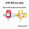 Weldforce Argon Arc Welding Regulator: Energy-Saving, Gas-Saving, Drop-Proof, Explosion-Proof Meter with Pressure Reducing Valve and Gauge.