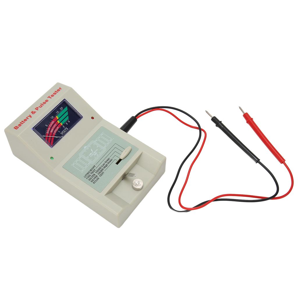 Watch Battery Tester Multifunction High Accuracy Watch Pulse Tester for Watchmakers and Watch Repairing Workers
