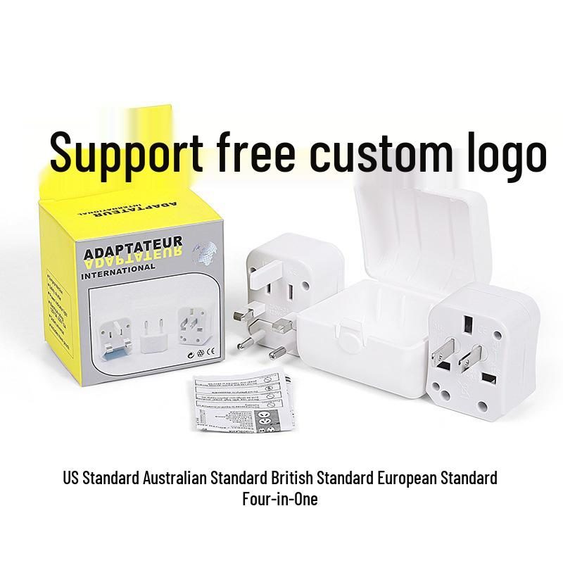 Universal Travel Adapter Plug for UK, US, and EU