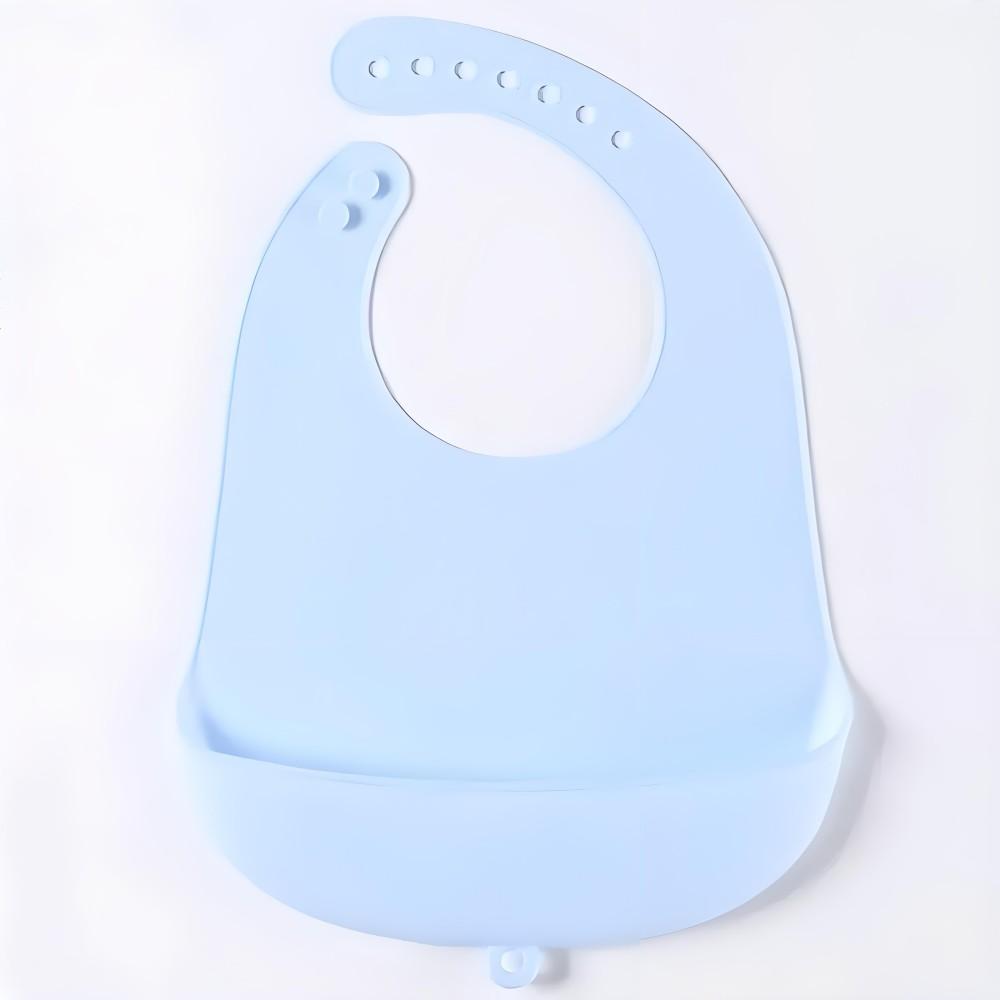 Baby Bib Adjustable Waterproof Bibs Babies Soft Edible Silicone Newborn Saliva Dripping Towel Drooling Children Scarf BPA Free