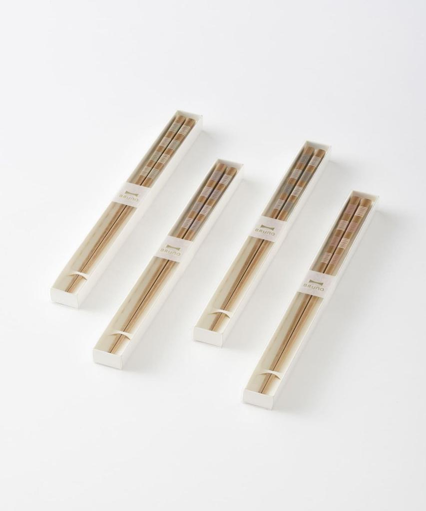 BRUNO Colored Thread-Wrapped Chopsticks, Green, No Size, 01834558