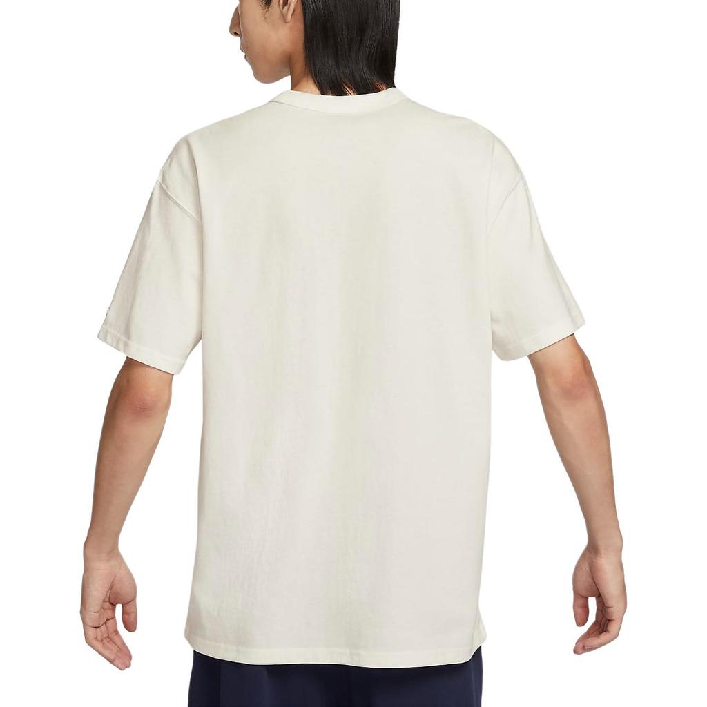 Nike Sportswear Premium Essentials Letter Print Crew Neck Short Sleeve T-Shirt Men Tops Sail HQ1570133