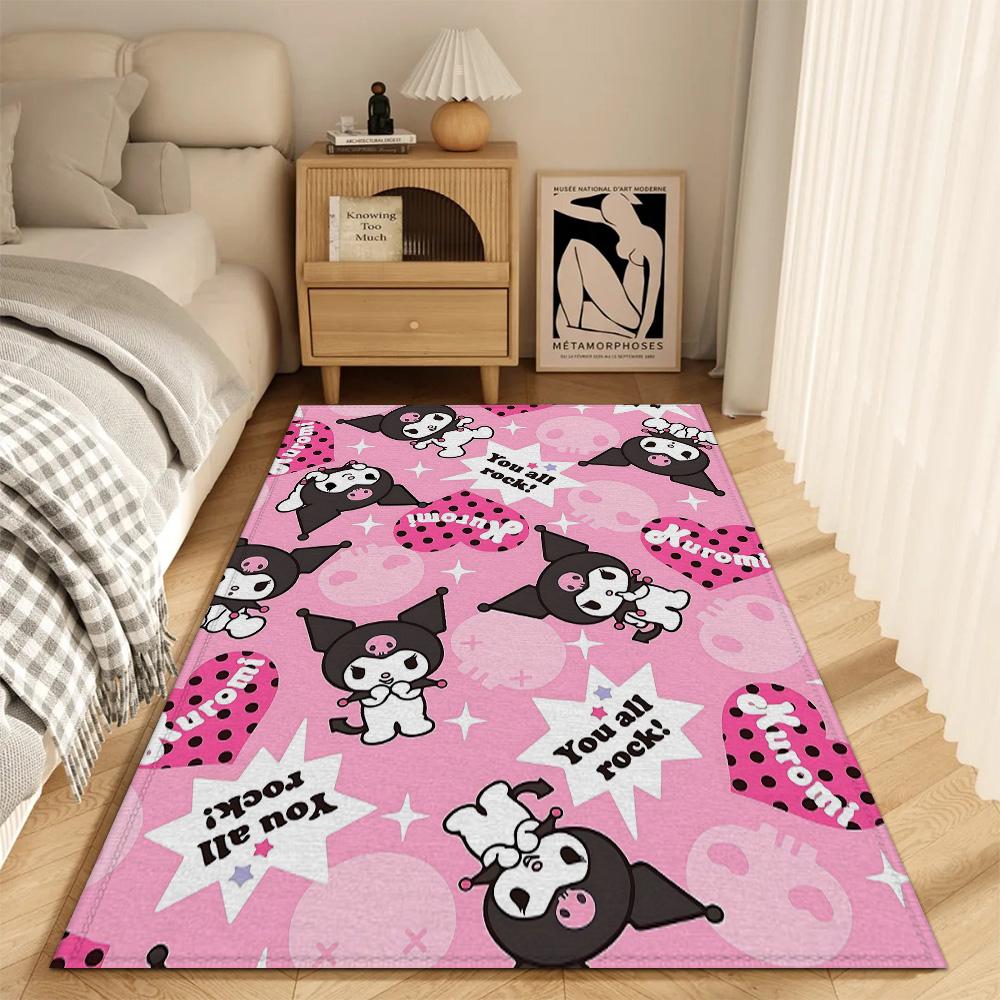 Decoration Rug Mat Bedroom Carpet Room Carpet K-kuromi Doormat Entrance Door Mats Carpets Home Choice Rugs Foot Bath Kitchen