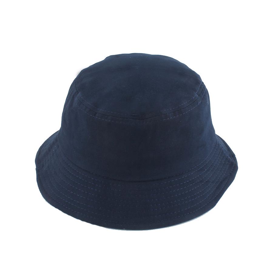 

Summer Cotton Foldable Bucket Hat Unisex Women Men Outdoor Sunscreen Hats Soild Color Fishing Hunting Caps Beach Cap 15 Colors 55-59cm тёмно-синий