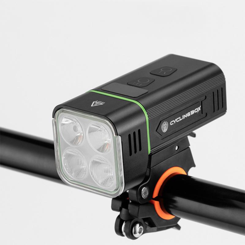 Buy Aluminum Alloy Mountain Bike Headlights Usb Rechargeable 1800