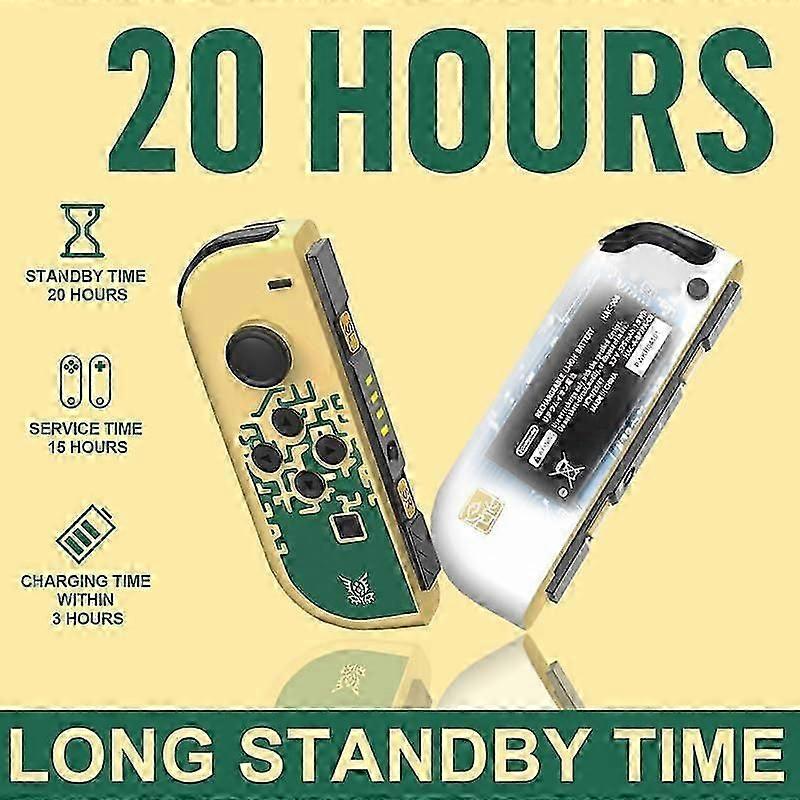 Controllers for Nintendo Switch, L/R Joypad Switch Controllers with Dual Vibration,Support Wake-up/Motion Control,Compatible with Nintendo Switch/LITE