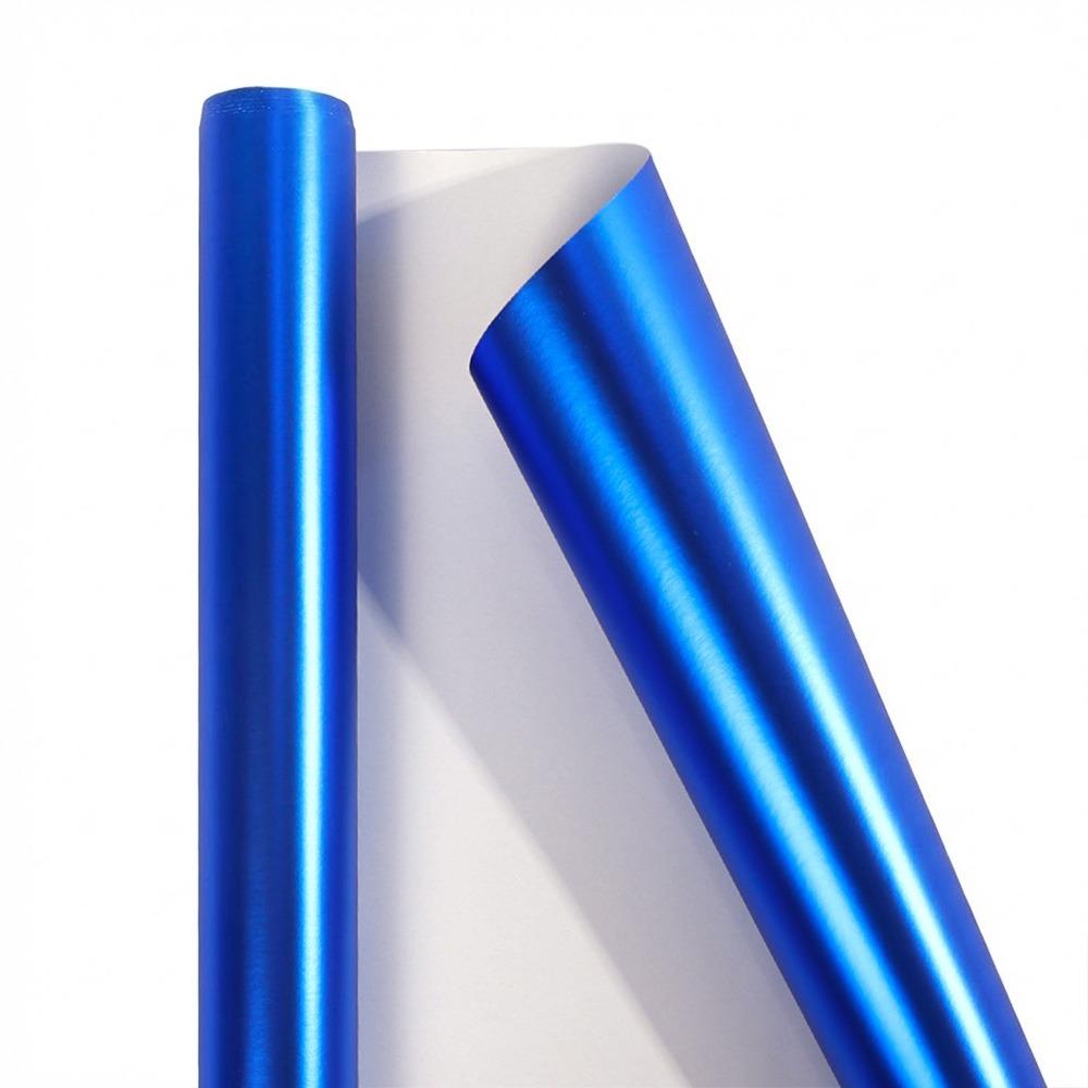 Creative Metallic Gift Wrapping Paper Multicolor Matte Packaging Paper 300cm Length Accessories Craft Paper Festival Supplies