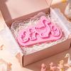 Create 4 Duck Figures at Once with a Flexible Fondant Casting Molds for Cake Decorations, Chocolate, Candy, and Crafts