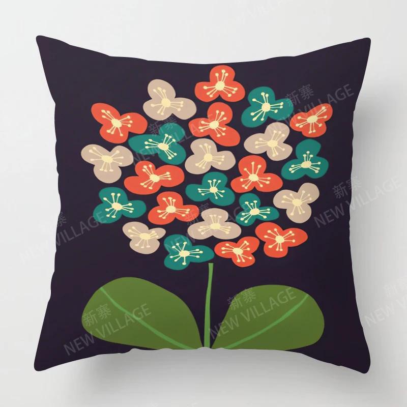 Zuhause Wohnzimmer Mode Dekoration Kissenbezüge Leinen Sofakissenbezüge 45*45 Kissenbezug 40x40cm 50x50 45x45