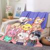 1Pc Kawaii Friends Together Blanket For Couch Bed Plush Cozy Fuzzy Blanket Super Soft Warm Blankets For Fall And Winter 091841