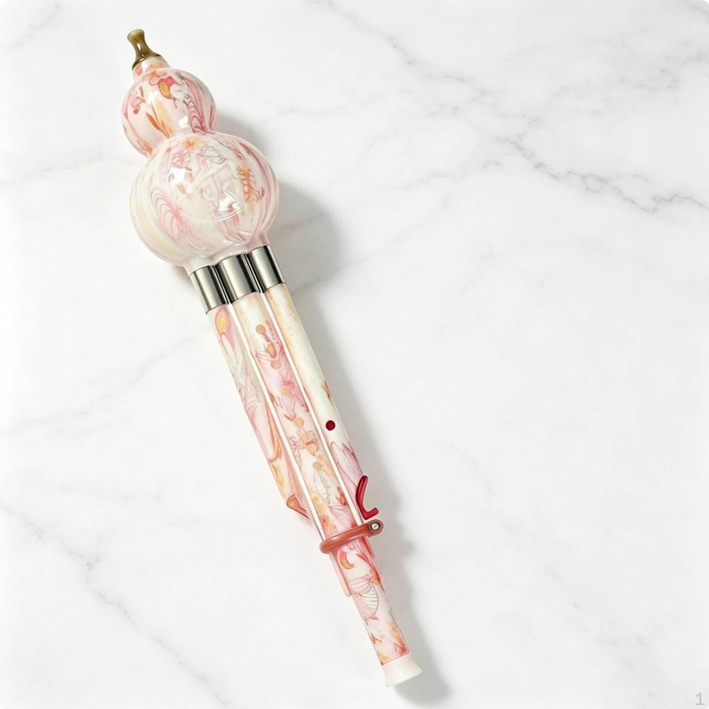 Gourd Flute Chinese Handmade Hulusi Easy to 7Hole Hole Cucurbit Good Airtightness