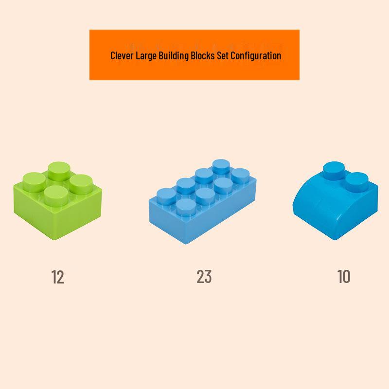 Large Building Blocks for Kindergarten: Educational Construction Toys for Classroom and Play Areas