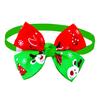 Cats Collar Christmas Series Pattern Decor Accessories Easy-wearing Pet Dogs Cat Bow Tie Pet Product