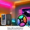 5V RGB Flexible LED Strip Lights, Color Changing Atmosphere Tape Light with 44 Keys Remote for Bedroom Indoor Home Decoration