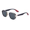 Retro Polarized Sunglasses Men'S High Definition Colorful Oval Frame Sunglasses Trendy Glasses Shades